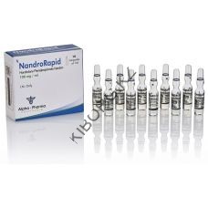 Нандролон фенилпропионат (NandroRapid) Alpha Pharma 10 ампул по 1мл (1амп 100 мг