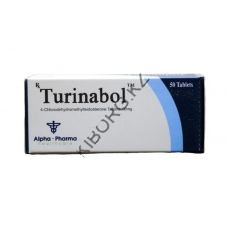Купить Turinabol (Туринабол) Alpha Pharma 50 таблеток (1таб 10 мг) по лучшей цене