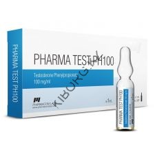 Тестостерон фенилпропионат PharmaCom 10 ампул по 1 мл (1 мл 100 мг)