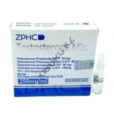 Купить Сустанон ZPHC в Алматы, (Testosterone Mix) 10 ампул по 1мл (1амп 250 мг) по лучшей цене