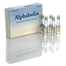 Метенолон энантат (Alphabolin) Alpha Pharma 5 ампул по 1мл (1амп 100 мг)