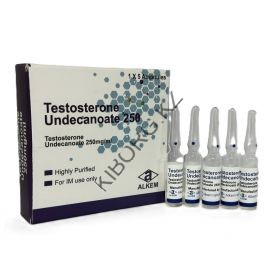 Тестостерон Ундеканоат Alkem 5 ампул по 1мл (1амп 250 мг)