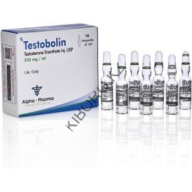 Тестостерон энантат Alpha Pharma 10 ампул по 1мл (1амп 250 мг) 