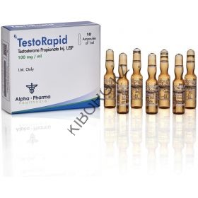 Тестостерон пропионат Alpha Pharma 10 ампул по 1мл (1 мл 100 мг)