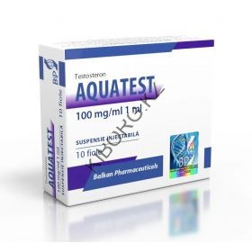 Купить Акватест (Суспензия Тестостерона) Balkan 10 ампул по 1мл (1амп 100 мг)