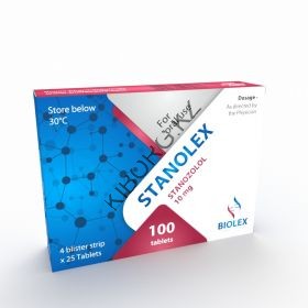 Станозолол Biolex 100 таблеток (1таб 10мг)