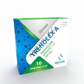 Тренболон ацетат Biolex 10 ампул (100 мг/1мл)