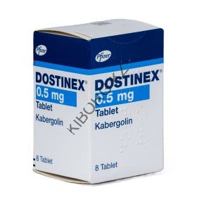 Каберголин Dostinex 8 таблеток (1 таб/0.5 мг) 