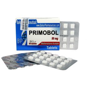 Примоболан (Primobolan) Balkan Pharmaceuticals 50 мг (60 таблеток) 